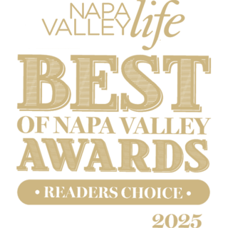 Napa Valley Life's Best of Napa Valley Awards celebrate top choices, highlighted with a gold design emphasizing reader favorites for 2025.