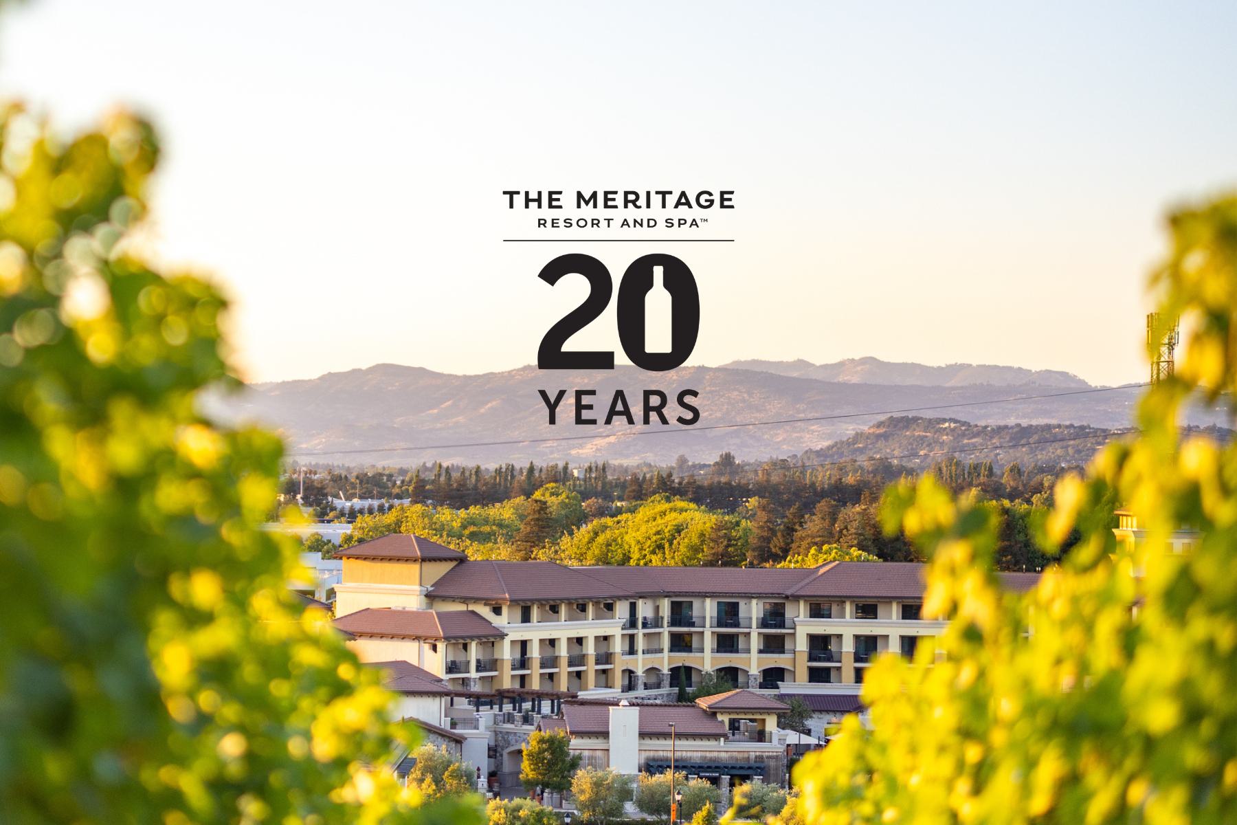 Meritage Resort & Spa 20th Anniversary | Napa Valley Getaway